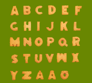 KS1 Spelling Illustration – Letters on a Board
