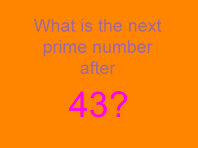Level 5-6 Algebra - Prime Numbers