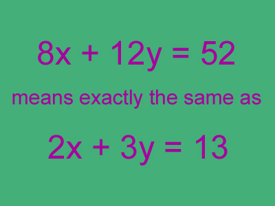 Level 7-8 Algebra - Simultaneous Equations