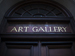 Art gallery entrance