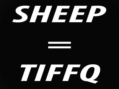 11+ Code Letters Illustration | Sheep = Tiffq