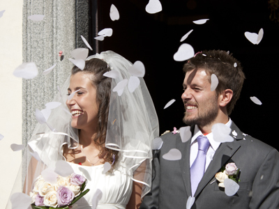 French couple getting married