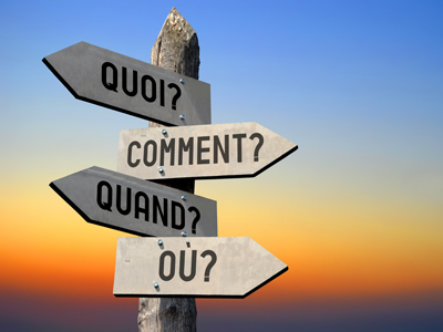 Questions in French
