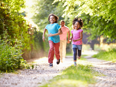 Children in countryside