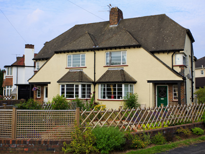 A semi-detached house