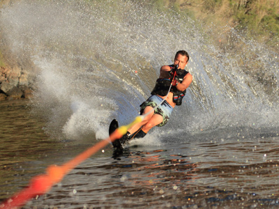 Water skiing