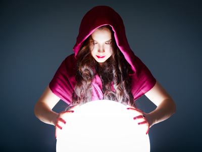 Number sequences illustration | Fortune teller