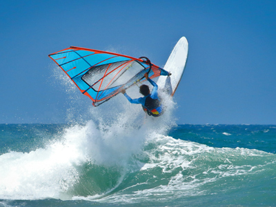 French windsurfer