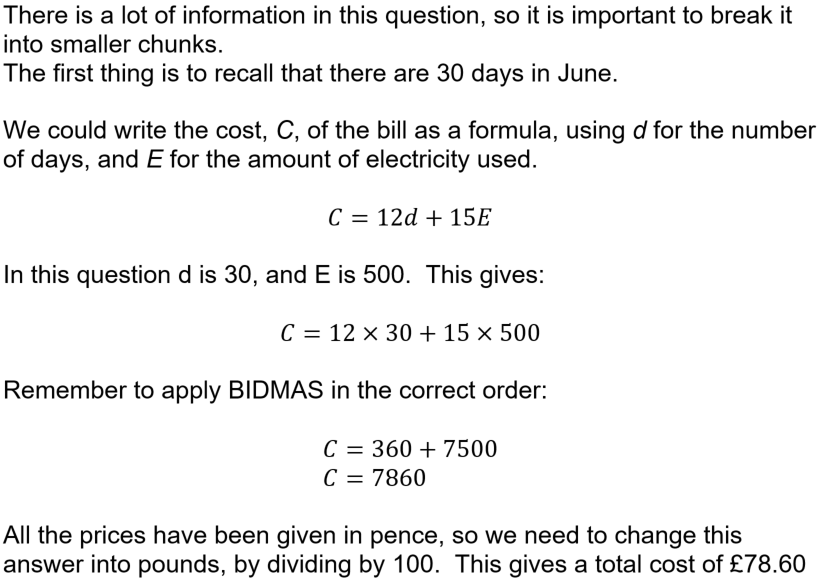 linear equations word problems gcse