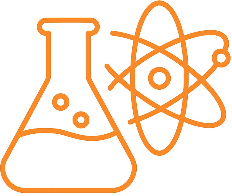 Science illustrated drawing