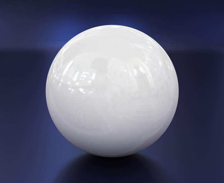 Complete this round. White Ball. 3d Shape Sphere.