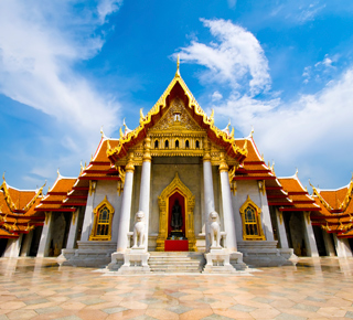 Illustration for KS2 Religious Education – Beautiful Buddhist Temple
