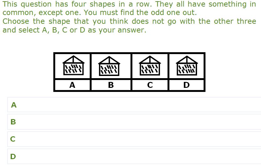 Odd One Out Question