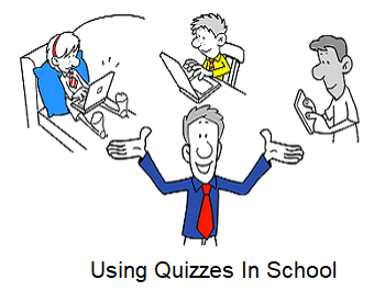 Teacher with Students Cartoon