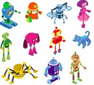 Colourful Robots